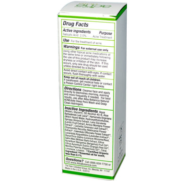 Alba Botanica, Acnedote®, Invisible Treatment Gel, Maximum Strength, 0.5 oz (14 g)