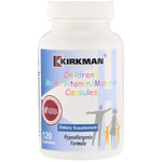 Kirkman Labs, Children's Multi-Vitamin/Mineral Capsules, 120 Capsules - The Supplement Shop