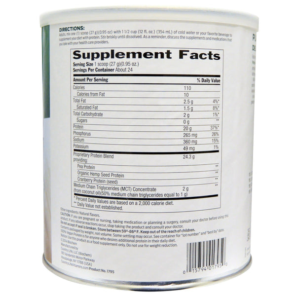 Biochem, 100% Vegan Protein, Vanilla, 22.8 oz (648 g) - The Supplement Shop