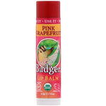 Badger Company, Organic, Lip Balm, Pink Grapefruit, .15 oz (4.2 g) - The Supplement Shop