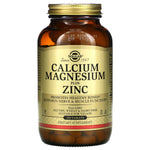Solgar, Calcium Magnesium Plus Zinc, 250 Tablets - The Supplement Shop