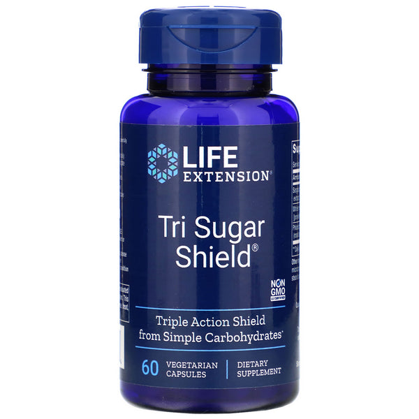 Life Extension, Tri Sugar Shield, 60 Vegetarian Capsules - The Supplement Shop