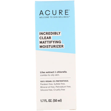 ACURE Incredibly Clear Mattifying Moisturizer 50ml