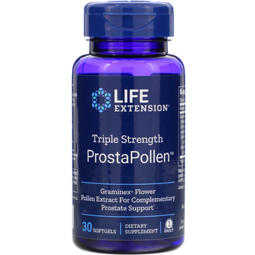 Life Extension, ProstaPollen, Triple Strength, 30 Softgels
