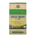 Solgar, EarthSource Food Fermented, Koji Iron, 27 mg, 60 Vegetable Capsules - The Supplement Shop