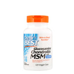 Doctor's Best, Glucosamine Chondroitin MSM with OptiMSM, 120 Veggie Caps - The Supplement Shop