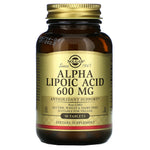 Solgar, Alpha Lipoic Acid, 600 mg, 50 Tablets - The Supplement Shop