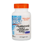 Doctor's Best, Hyaluronic Acid + Chondroitin Sulfate, 60 Veggie Caps - The Supplement Shop