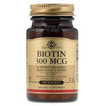 Solgar, Biotin, 300 mcg, 100 Tablets - The Supplement Shop