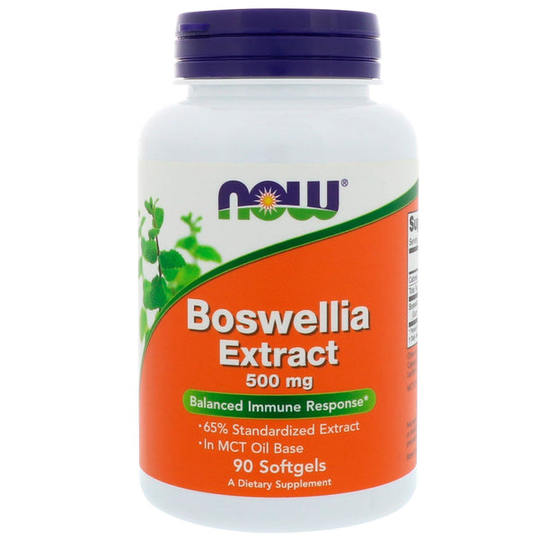 Now Foods, Boswellia Extract, 500 mg, 90 Softgels - The Supplement Shop