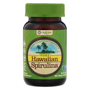 Nutrex Hawaii, Pure Hawaiian Spirulina, 100 Tablets