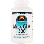 Source Naturals, Mega-GLA 300, 120 Softgels - The Supplement Shop