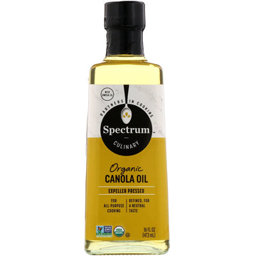 Spectrum Culinary, Organic Canola Oil, Expeller Refined, 16 fl oz (473 ml)