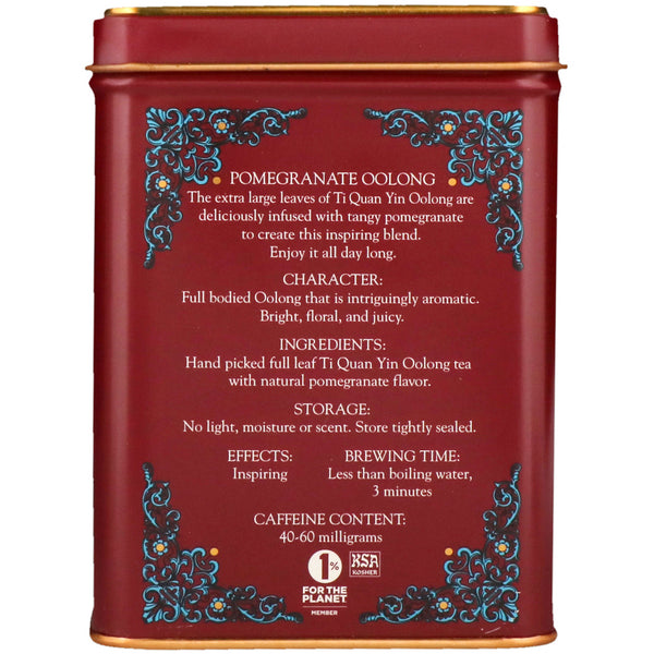 Harney & Sons, HT Tea Blend, Pomegranate Oolong, 20 Tea Sachets, 1.4 oz (40 g)