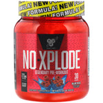 BSN, N.O.-Xplode, Legendary Pre-Workout, Blue Raz, 1.22 lbs (555 g) - The Supplement Shop