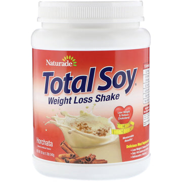 Naturade, Total Soy, Weight Loss Shake, Horchata, 1.2 lbs (540 g)