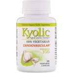 Kyolic, Aged Garlic Extract, Cardiovascular Formula 100, 100 Vegetarian Capsules - The Supplement Shop
