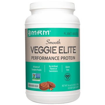 MRM, Smooth Veggie Elite, Performance Protein, Cinnamon Bun, 36 oz (1,020 g)