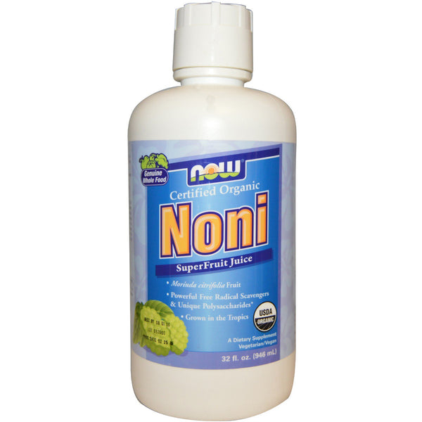 Now Foods, Organic, Noni, SuperFruit Juice, 32 fl oz (946 ml) - The Supplement Shop