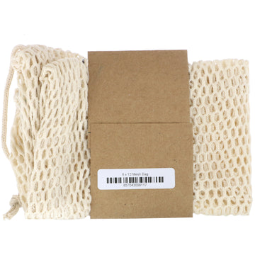 Wowe, Certified Organic Cotton Mesh Bag, 1 Bag, 8 in x 12 in