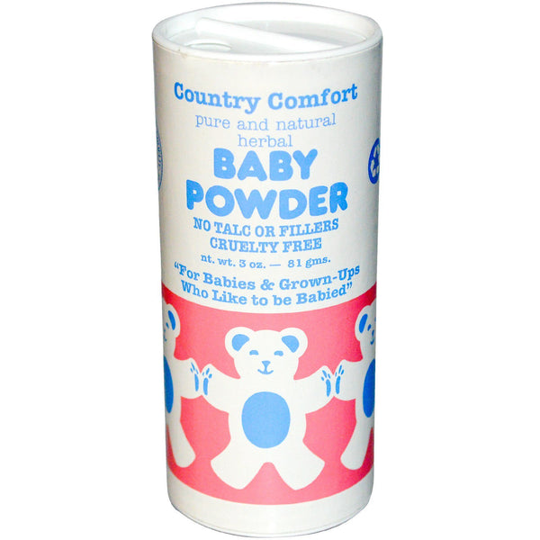 Country Comfort, Baby Powder, 3 oz (81 g) - The Supplement Shop