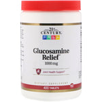 21st Century, Glucosamine Relief, 1,000 mg, 400 Tablets - The Supplement Shop