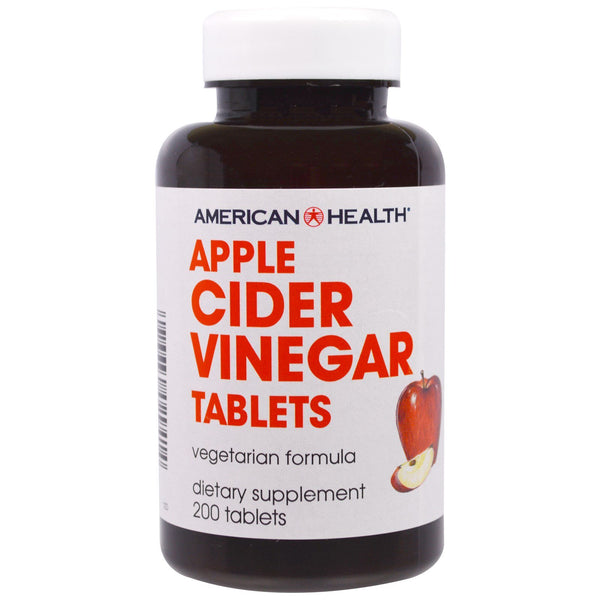 American Health, Apple Cider Vinegar Tablets, 200 Tablets - The Supplement Shop