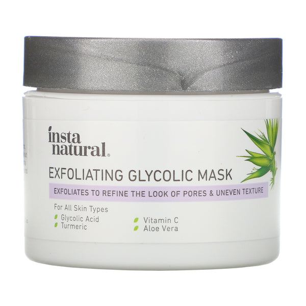 InstaNatural, Exfoliating Glycolic Mask, 2 oz (56 g) - The Supplement Shop