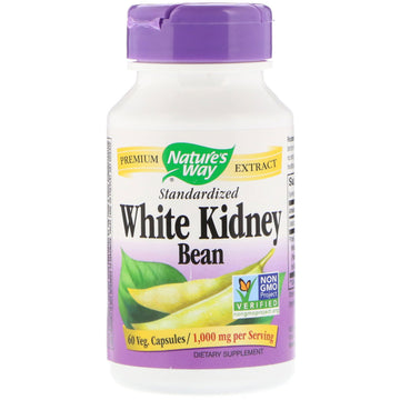 Nature's Way, White Kidney Bean Standardized, 60 Veg. Capsules