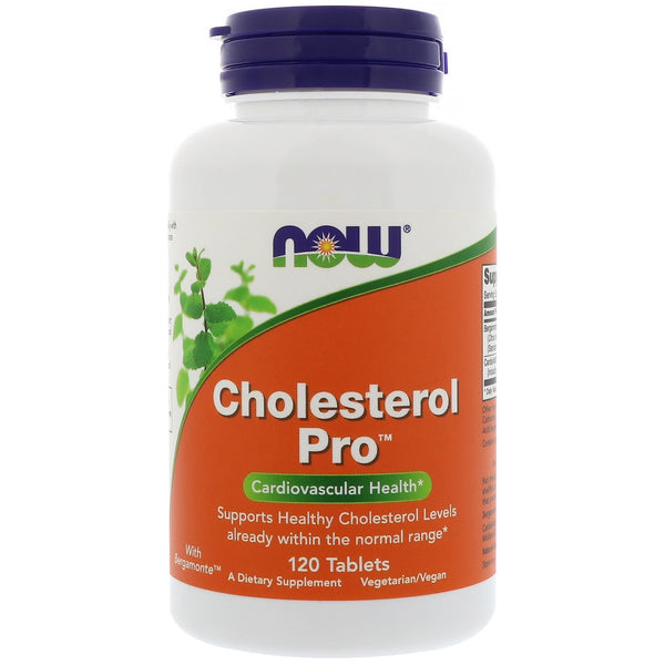 Now Foods, Cholesterol Pro, 120 Tablets - The Supplement Shop