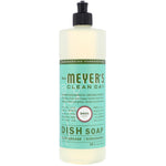 Mrs. Meyers Clean Day, Dish Soap, Basil Scent, 16 fl oz (473 ml) - The Supplement Shop