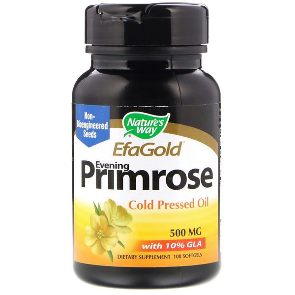 Nature's Way, EfaGold, Evening Primrose, 500 mg, 100 Softgels - The Supplement Shop