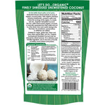 Edward & Sons, Let's Do Organic, 100% Organic Unsweetened Shredded Coconut, 8 oz (227 g) - The Supplement Shop