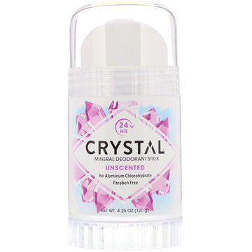 Crystal Body Deodorant, Mineral Deodorant Stick, Unscented, 4.25 oz (120 g)