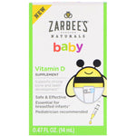 Zarbee's, Baby, Vitamin D, 0.47 fl oz (14 ml) - The Supplement Shop
