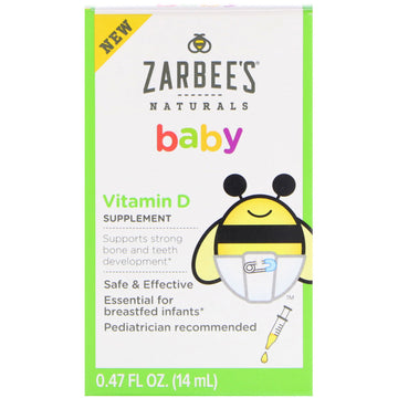 Zarbee's, Baby, Vitamin D, 0.47 fl oz (14 ml)