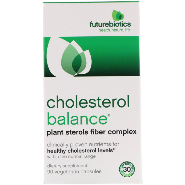 FutureBiotics, Cholesterol Balance, 90 Vegetarian Capsules - The Supplement Shop