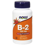 Now Foods, B-2, 100 mg, 100 Capsules
