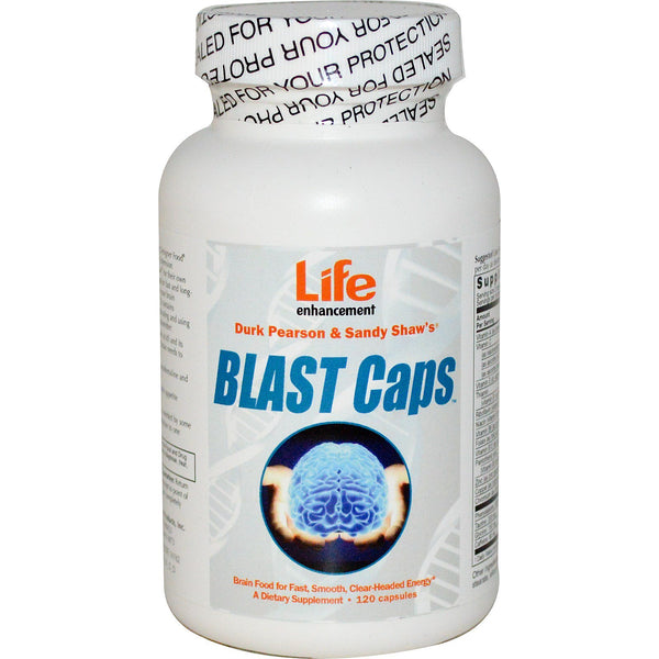 Life Enhancement, Blast Caps, 120 Capsules - The Supplement Shop