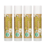 Sierra Bees, Organic Lip Balms, Cocoa Butter, 4 Pack, .15 oz (4.25 g) Each - The Supplement Shop