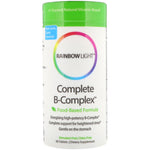 Rainbow Light, Complete B-Complex, Food Based Formula, 90 Tablets - The Supplement Shop