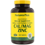 Nature's Plus, Cal/Mag Zinc, 180 Tablets - The Supplement Shop