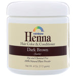 Rainbow Research, Henna, Hair Color & Conditioner, Dark Brown (Sable), 4 oz (113 g) - The Supplement Shop