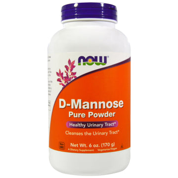 Now Foods, D-Mannose Pure Powder, 6 oz (170 g)