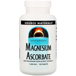 Source Naturals, Magnesium Ascorbate, 1000 mg, 120 Tablets - The Supplement Shop