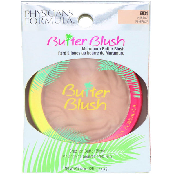 Physicians Formula, Butter Blush, Plum Rose, 0.26 oz (7.5 g) - The Supplement Shop