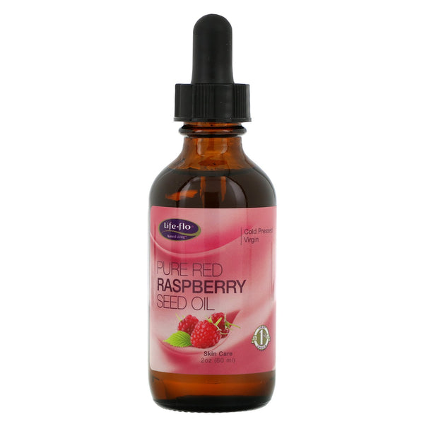 Life-flo, Pure Red Raspberry Seed Oil, 2 fl oz (60 ml) - The Supplement Shop