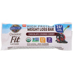 Garden of Life, Organic Fit, High Protein Weight Loss Bar, Chocolate Covered Cherry, 12 Bars, 1.9 oz (55 g) Each - The Supplement Shop