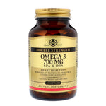 Solgar, Omega-3, EPA & DHA, Double Strength, 700 mg, 60 Softgels - The Supplement Shop
