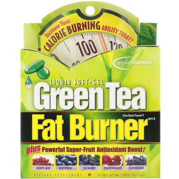 appliednutrition, Green Tea Fat Burner, 30 Fast-Acting Liquid Soft-Gels